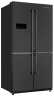 Многокамерный холодильник Kuppersberg NMFV 18591 DX, темный металл