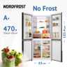 Многокамерный холодильник NordFrost RFQ 510 NFW inverter