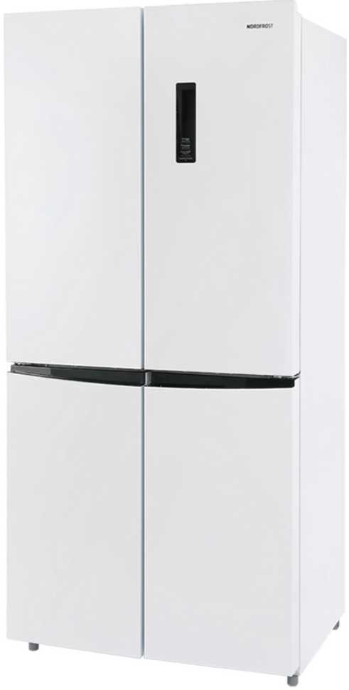 Многокамерный холодильник NordFrost RFQ 510 NFW inverter