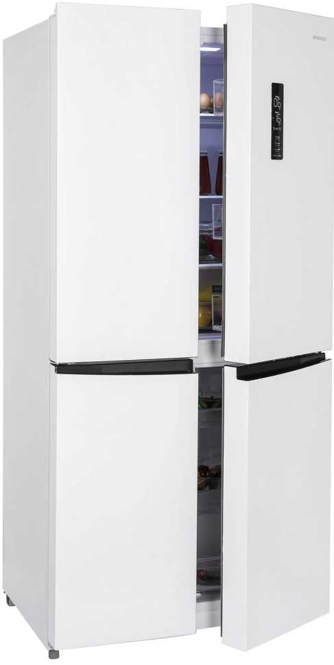 Многокамерный холодильник NordFrost RFQ 510 NFW inverter