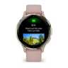 Умные часы Garmin Venu 3S розовые с золотистым безелем