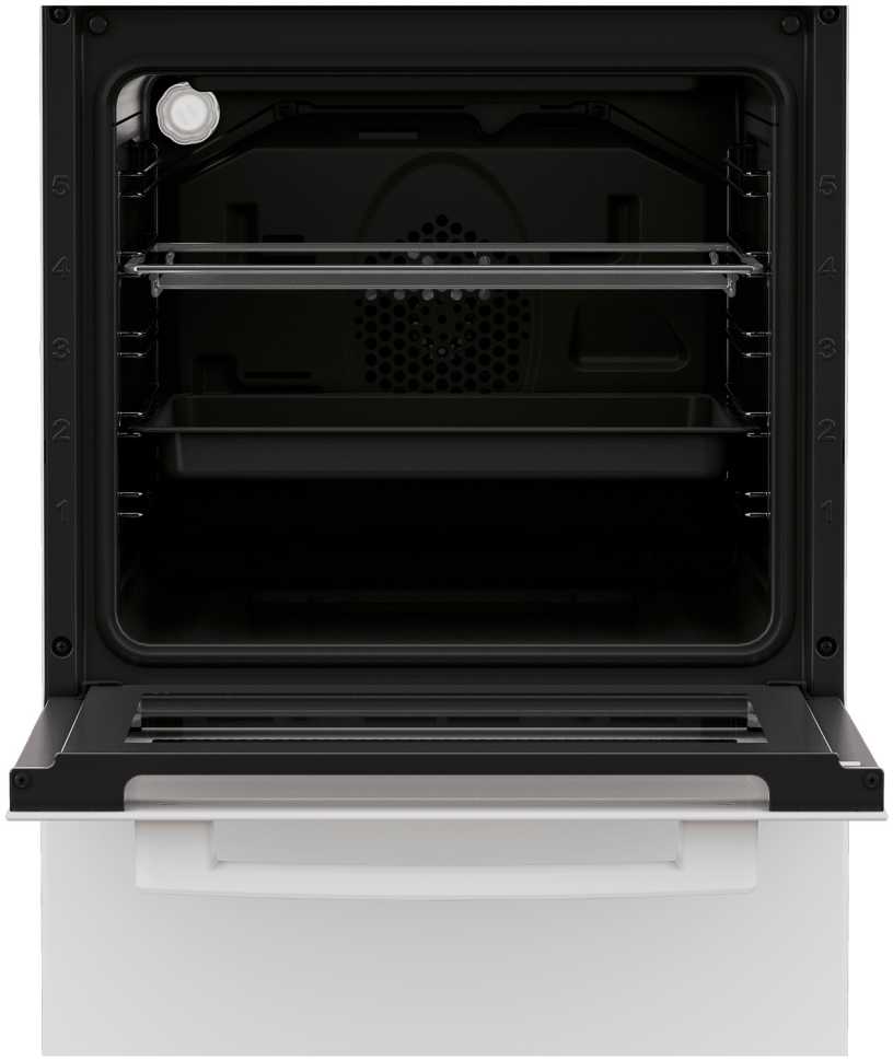 Электроплита Hotpoint HS5V5PHW белая
