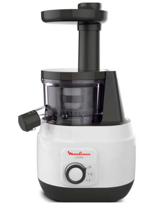 Соковыжималка Moulinex Juiceo ZU150110, белый/серый