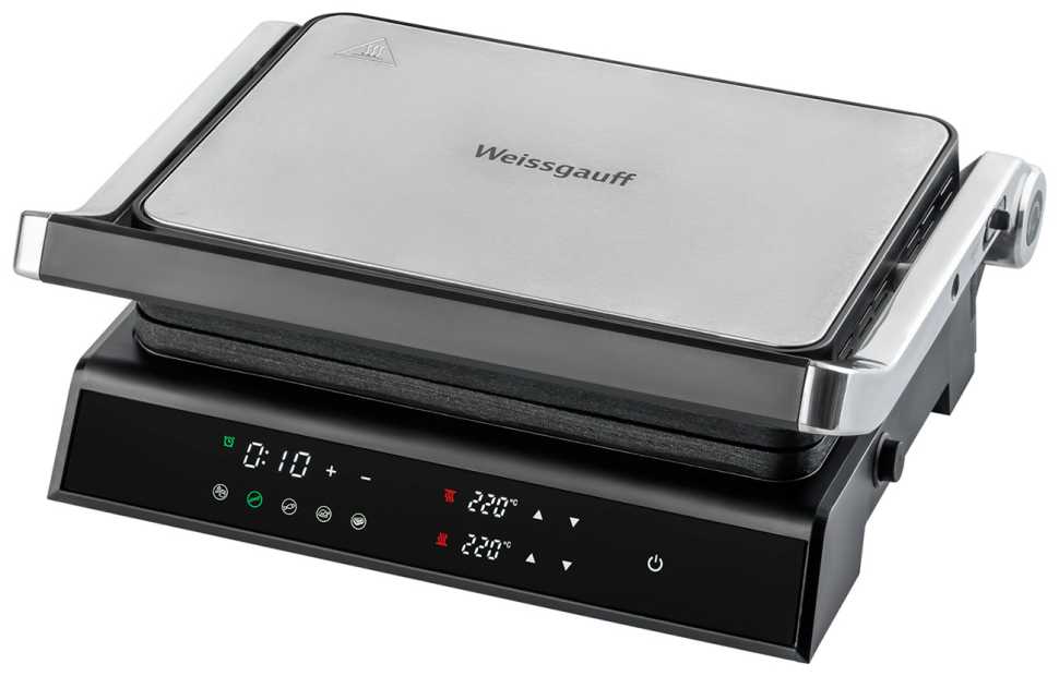 Гриль и шашлычница Weissgauff WCG 150X digital inox