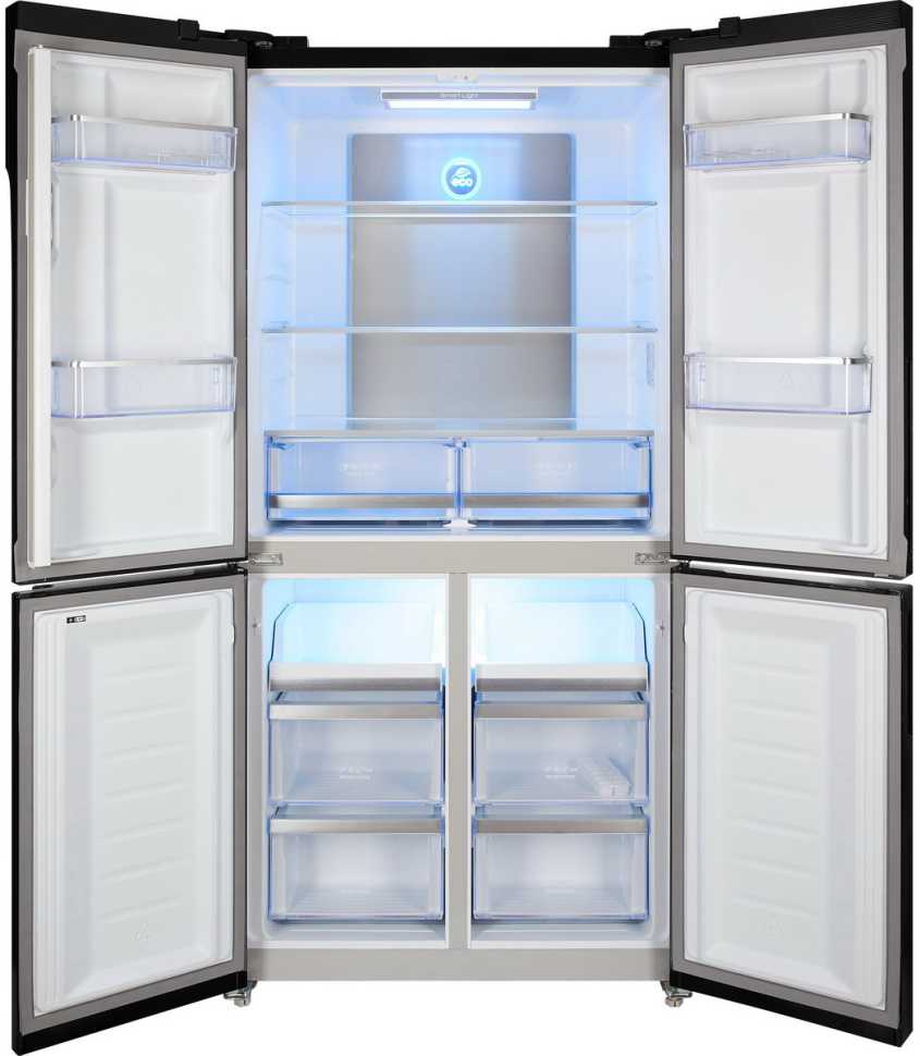 Многокамерный холодильник Hiberg RFQ-500DX NFXq inverter