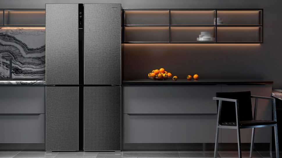 Многокамерный холодильник Hiberg RFQ-500DX NFXq inverter