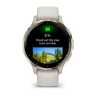 Умные часы Garmin Venu 3S цвета слоновой кости с золотистым безелем
