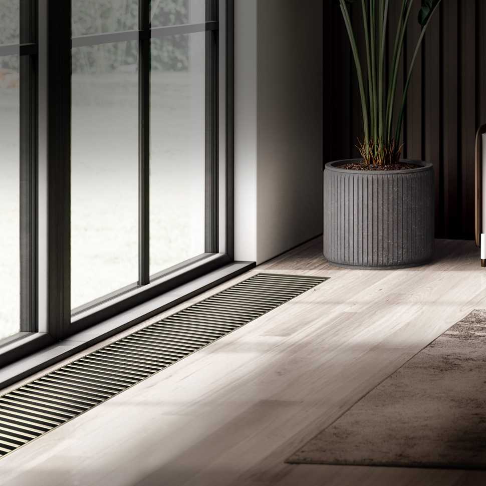 Конвектор внутрипольный Royal Thermo ATRIUM-110/250/800-DG-U-LB