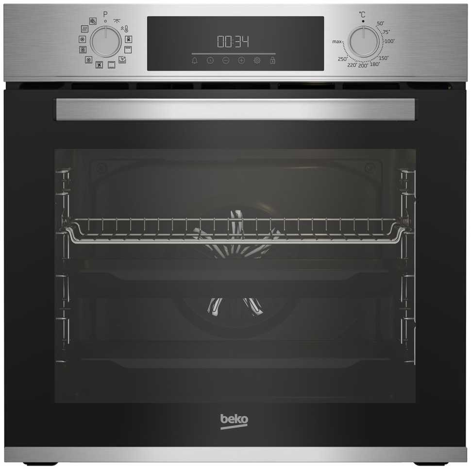 Электрический духовой шкаф Beko BBIM12301X, нержавеющая сталь