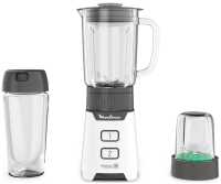 Блендер стационарный Moulinex Minimix Glass LM16L110, белый