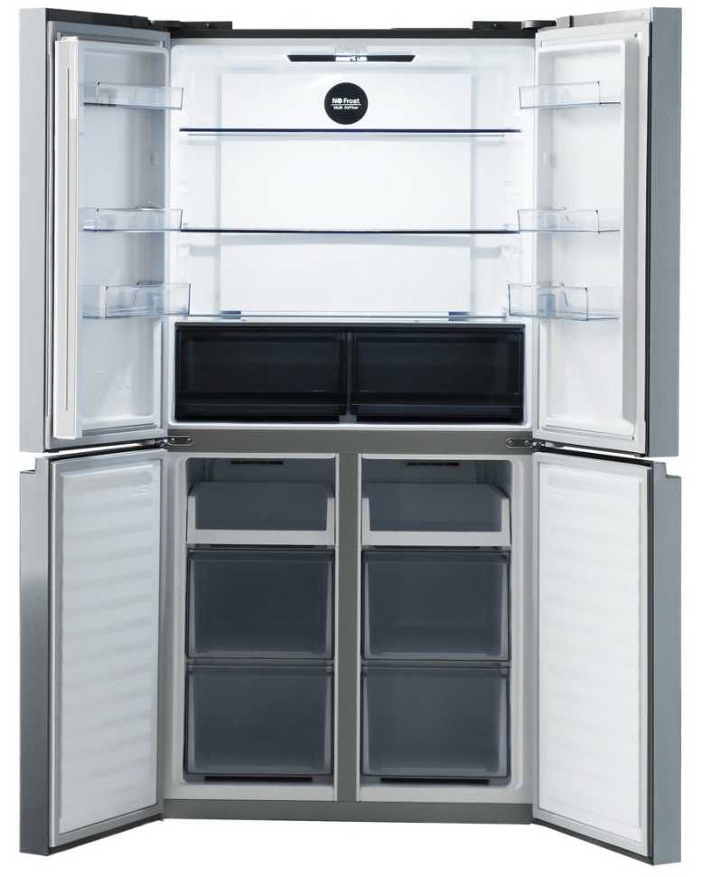 Многокамерный холодильник Centek CT-1745 NF Black Glass