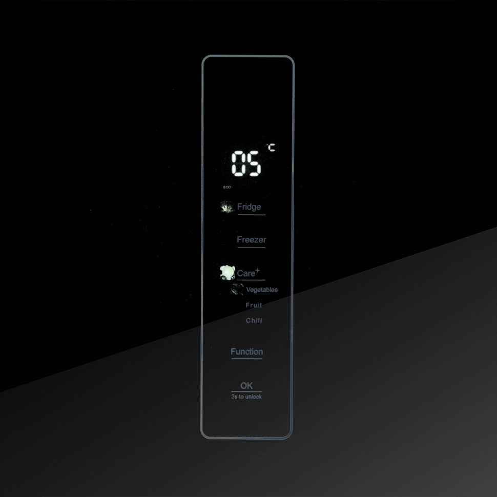 Многокамерный холодильник Centek CT-1745 NF Black Glass