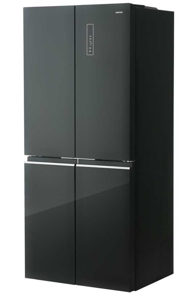 Многокамерный холодильник Centek CT-1745 NF Black Glass