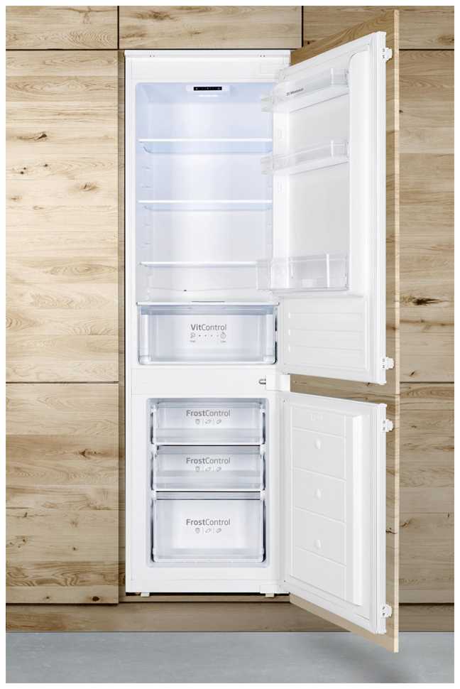 Встраиваемый двухкамерный холодильник Hansa BK306.0N