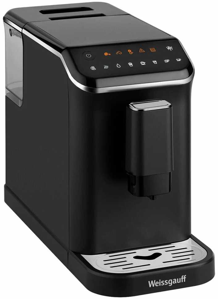 Кофемашина автоматическая Weissgauff WCM-325, Black Automatic Touch Cappuccino