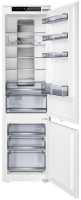 Встраиваемый двухкамерный холодильник Maunfeld MBF19354NFWGR LUX Inverter