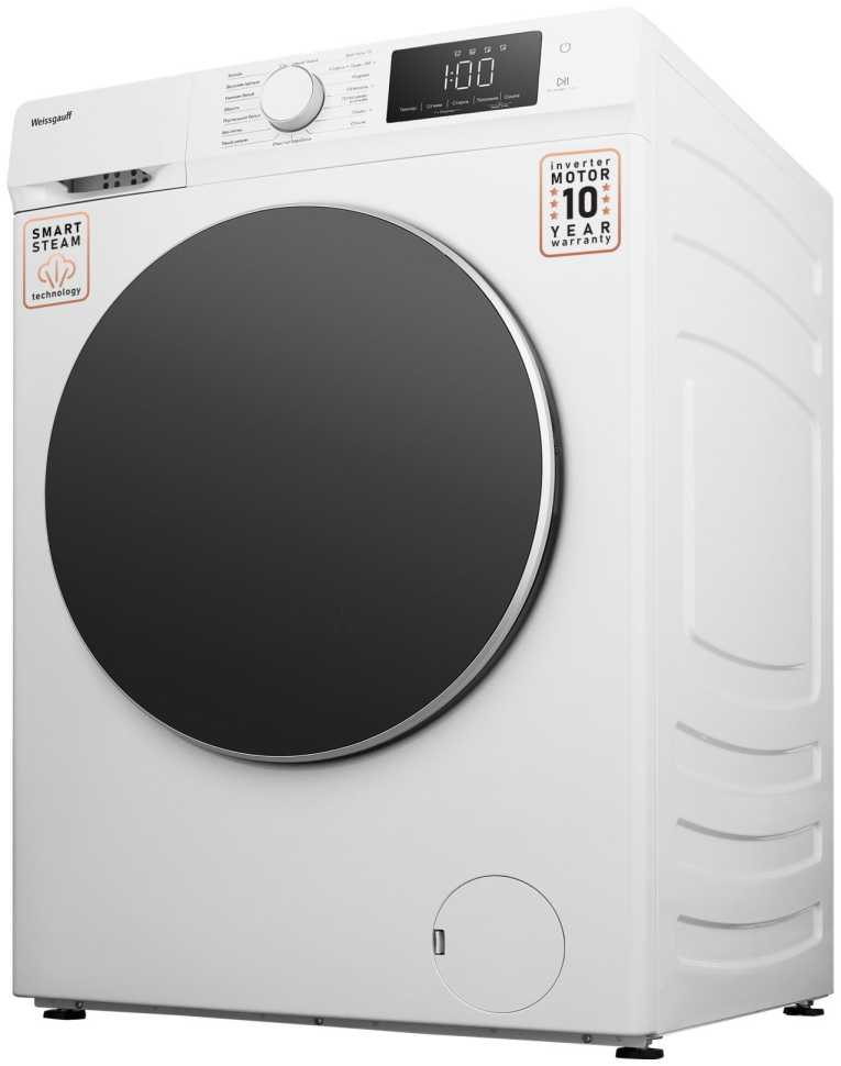 Стиральная машина с сушкой Weissgauff WMD 61212 DC Inverter Steam