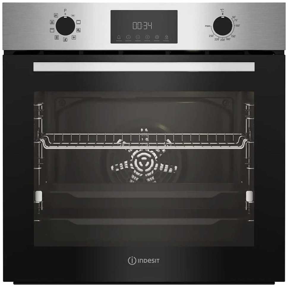 Электрический духовой шкаф Indesit IFE 3841 J IX