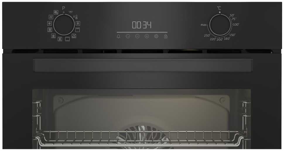 Электрический духовой шкаф Beko BBIR13301BC, черный