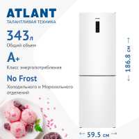 Двухкамерный холодильник Atlant ХМ-4621-101 NL