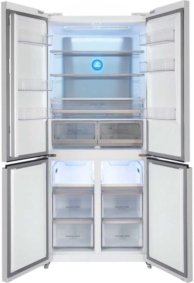 Многокамерный холодильник Hiberg RFQ-600DX NFGW inverter