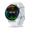 Умные часы Garmin Venu 3 белые с серебристым безелем