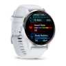 Умные часы Garmin Venu 3 белые с серебристым безелем