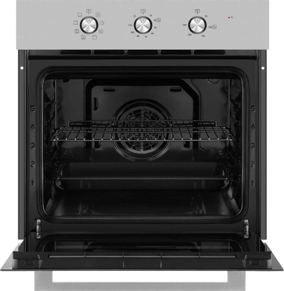 Электрический духовой шкаф Weissgauff EOM 208 PDX Steam Clean