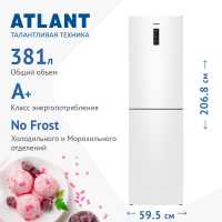 Двухкамерный холодильник Atlant ХМ-4625-101 NL