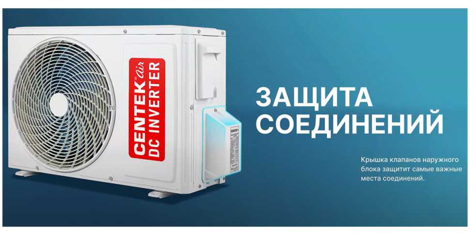 Сплит-система Centek CT-65K07, Wi-Fi, инвертор