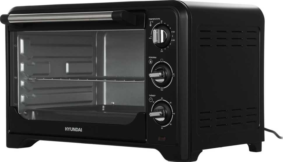 Электропечь Hyundai MIO-HY092 35 л., 1600 Вт, черный