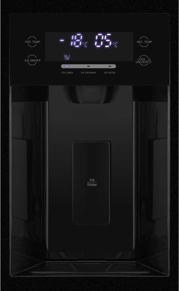 Холодильник Side-by-Side Hiberg RFS-650DX NFGB inverter