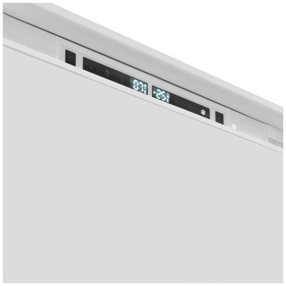 Встраиваемый двухкамерный холодильник Maunfeld MBF193NFW1GR Inverter