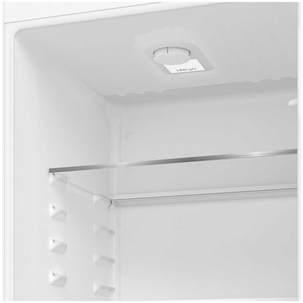 Встраиваемый двухкамерный холодильник Hotpoint HBH 20 белый