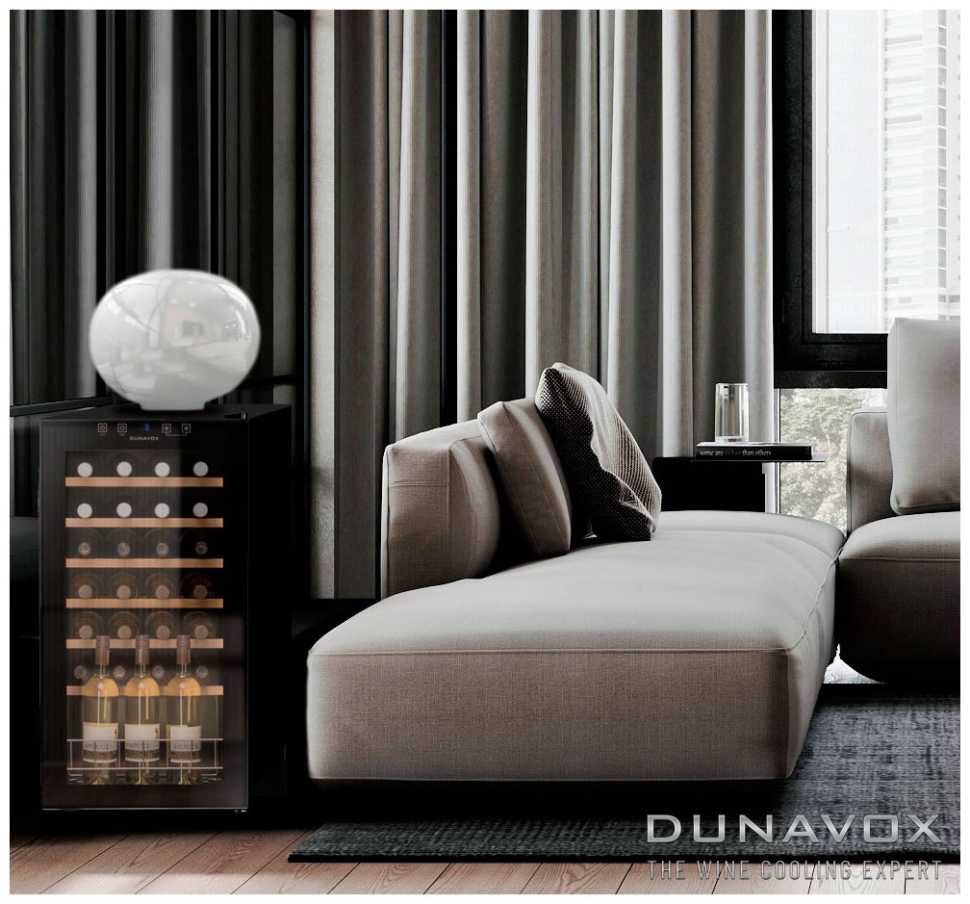 Винный шкаф Dunavox DXFH-28.88