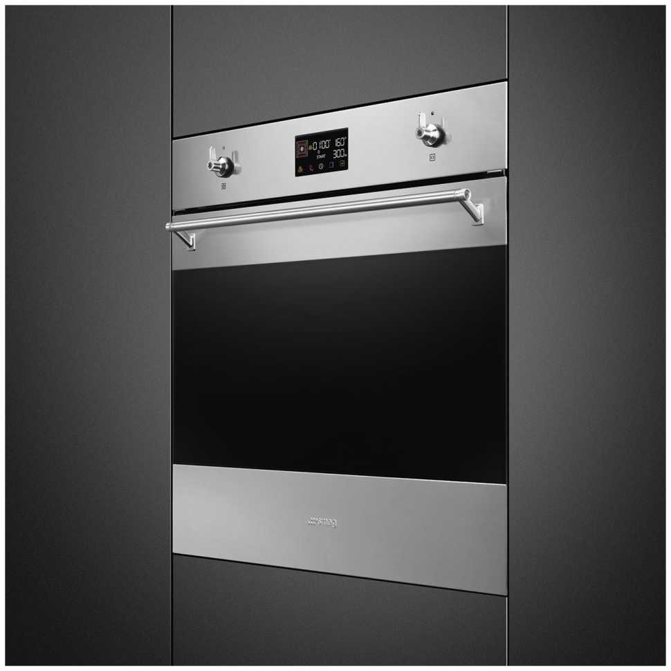 Электрический духовой шкаф Smeg SO6302M2X