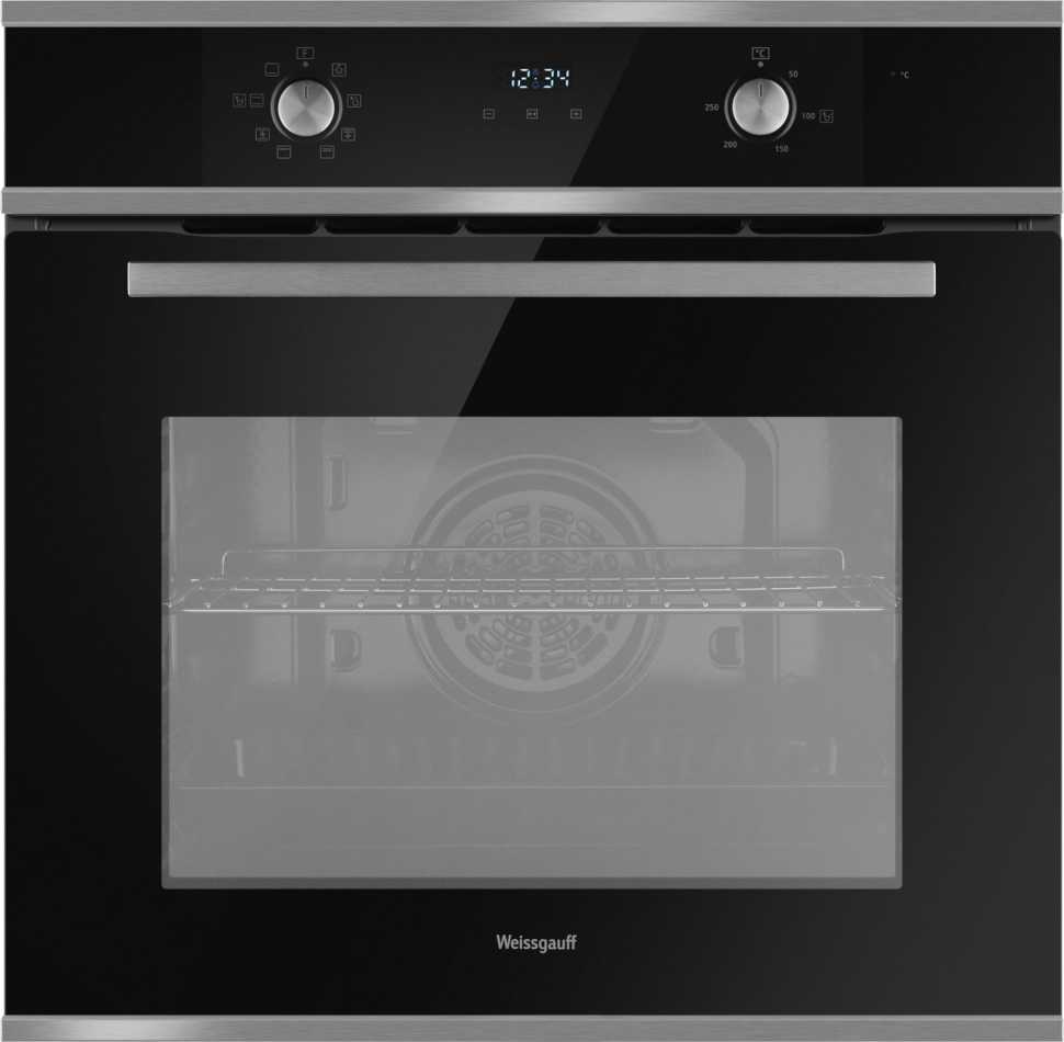Электрический духовой шкаф Weissgauff EOM 388 PDX Steam Clean