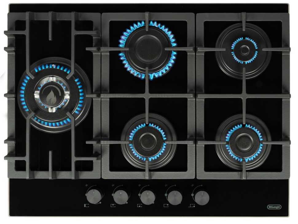 Газовая варочная панель De’Longhi GERMANA 7GW NB