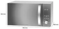Микроволновая печь - СВЧ Profi Cook PC-MWG 1176 silber