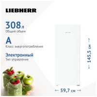 Однокамерный холодильник Liebherr Rf 4600-20 001