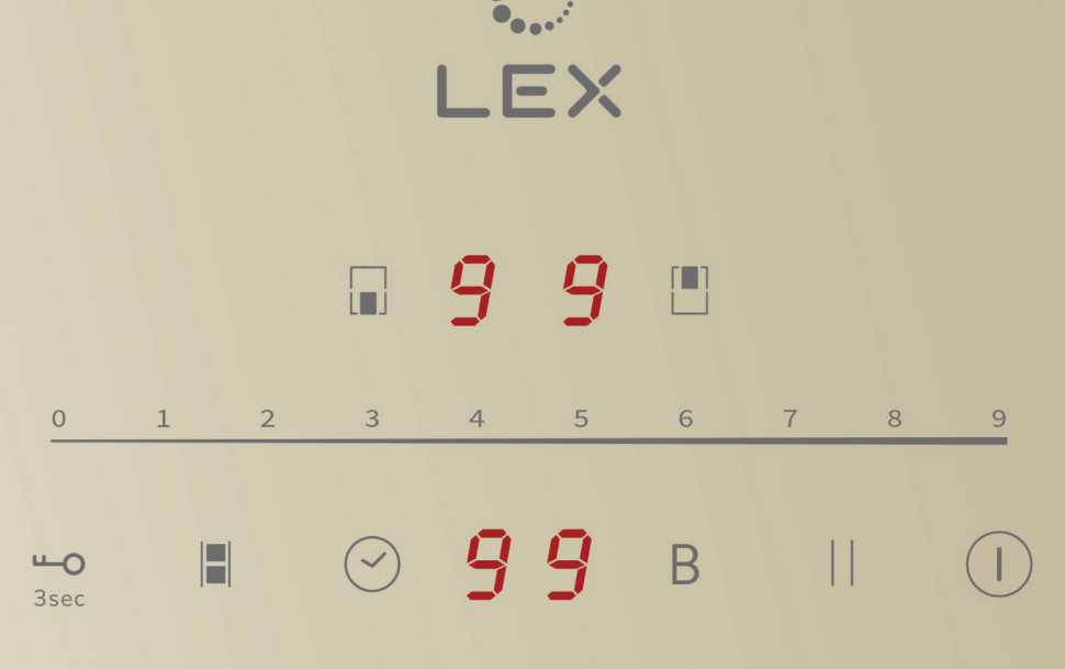 Электрическая варочная панель LEX EVI 321A IV