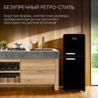 Двухкамерный холодильник Tesler RT-110 BLACK