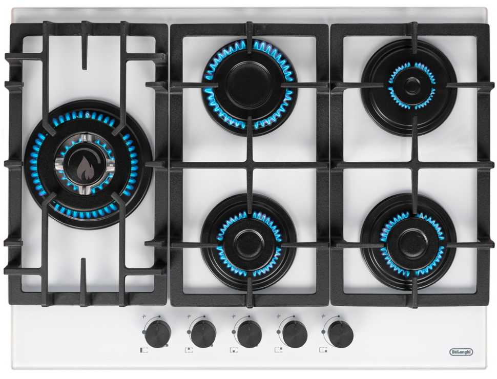 Газовая варочная панель De’Longhi GERMANA 7GW BB