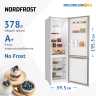 Двухкамерный холодильник NordFrost RFC 390D NFS