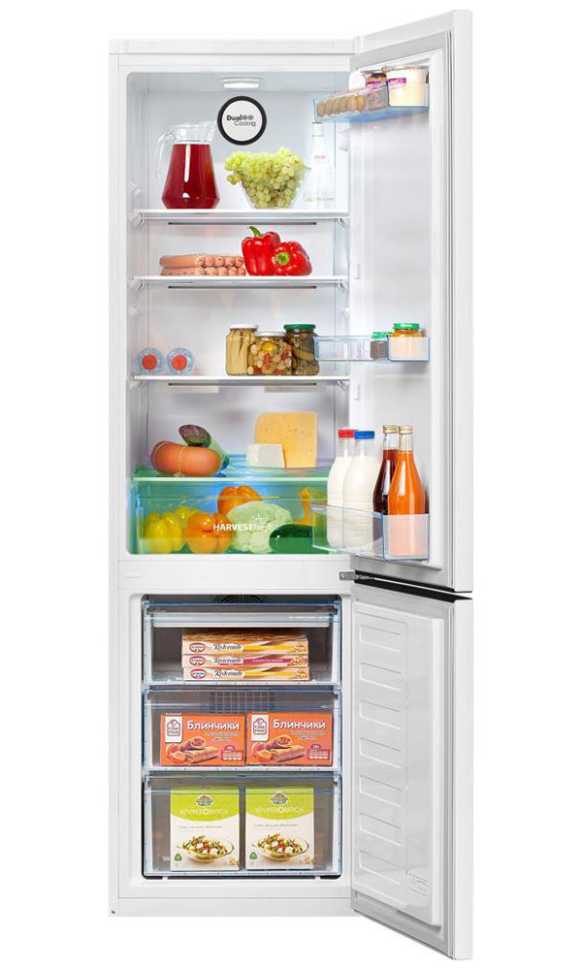 Двухкамерный холодильник Beko B3R0CNK312HW белый