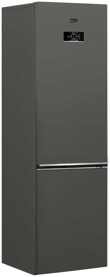 Двухкамерный холодильник Beko B3R0CNK312HG насыщенный серый
