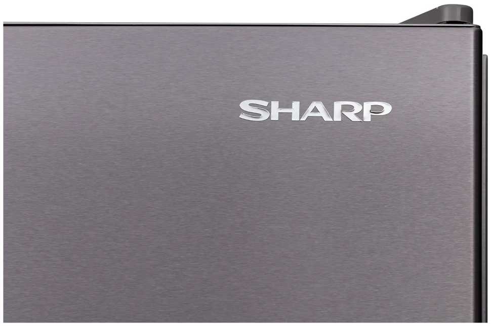 Двухкамерный холодильник Sharp SJ-653GHXI52R серебристый