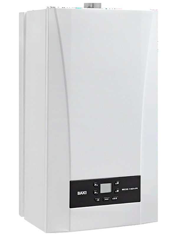 Котел отопления Baxi ECO Nova 24 F, двухконтурный, (без дымохода) НС-1214001