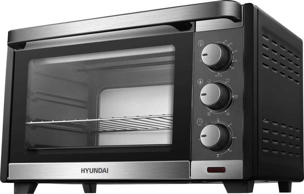 Электропечь Hyundai MIO-HY101 30 л., 1600 Вт, черный