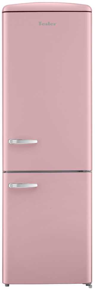 Двухкамерный холодильник Tesler RB-335 DUSTY ROSE